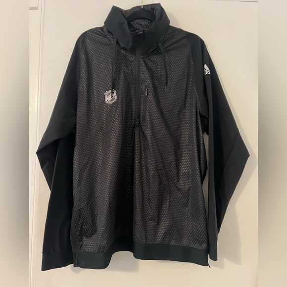 NHL Adidas quarter zip with hidden hood. Climastorm size XL (G100) - Picture 1 of 14